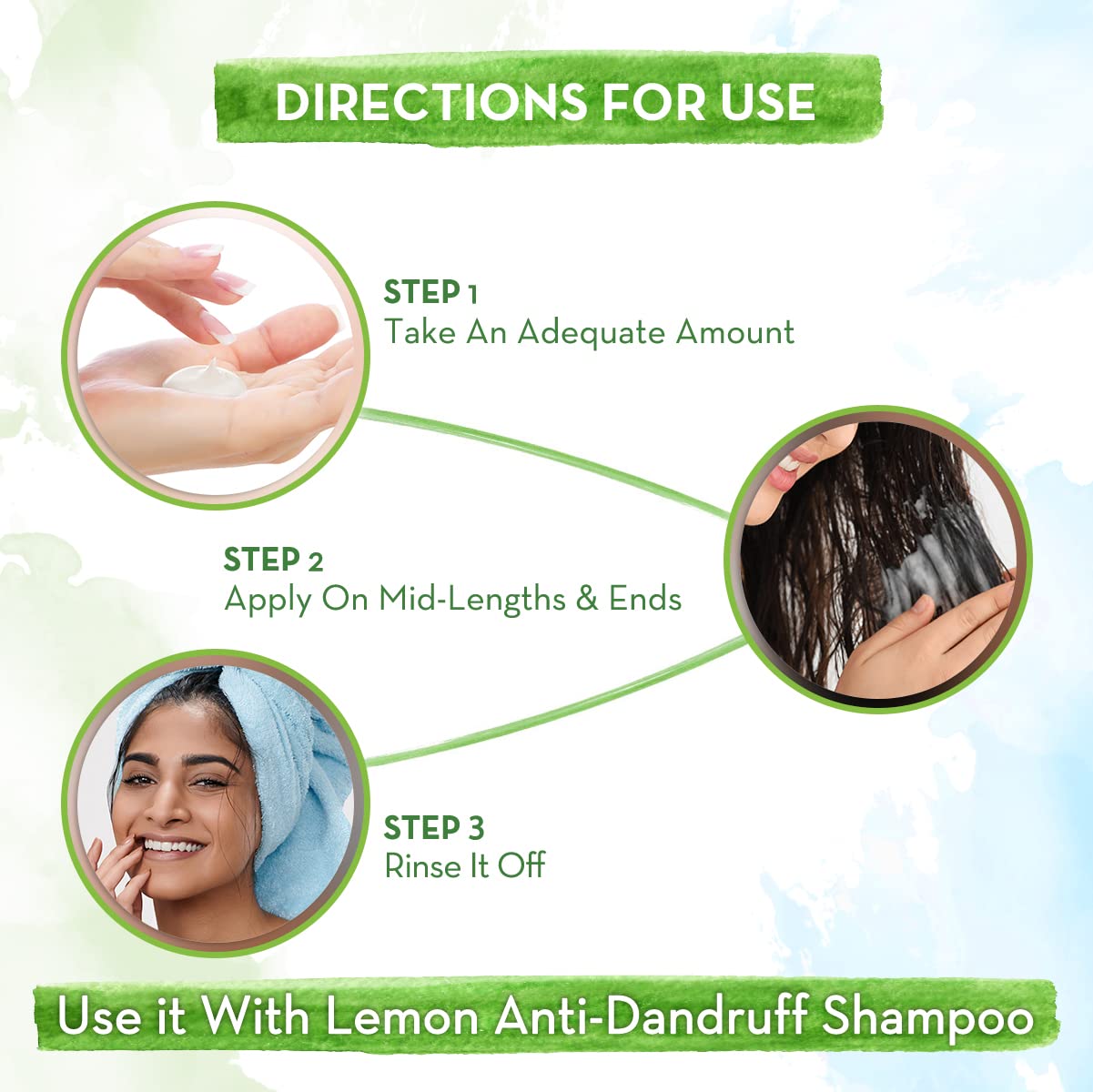 Lemon Anti Dandruff Combo Shampoo And Conditioner With Lemon And Ginger For Itchy And Flaky Scalp 1069